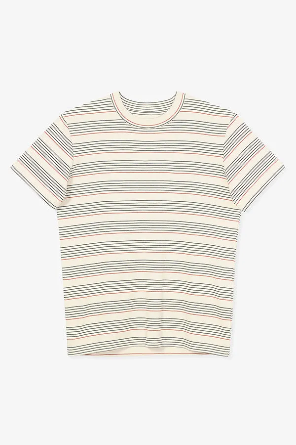 Leslie T-Shirt - Organic Pima Cotton :: Signature Stripe