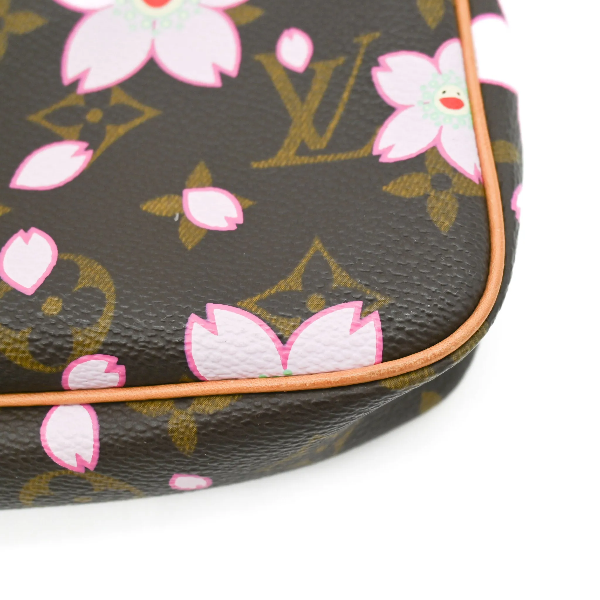 Louis Vuitton Takashi Murakami Cherry Blossom Monogram Pochette Accessoires