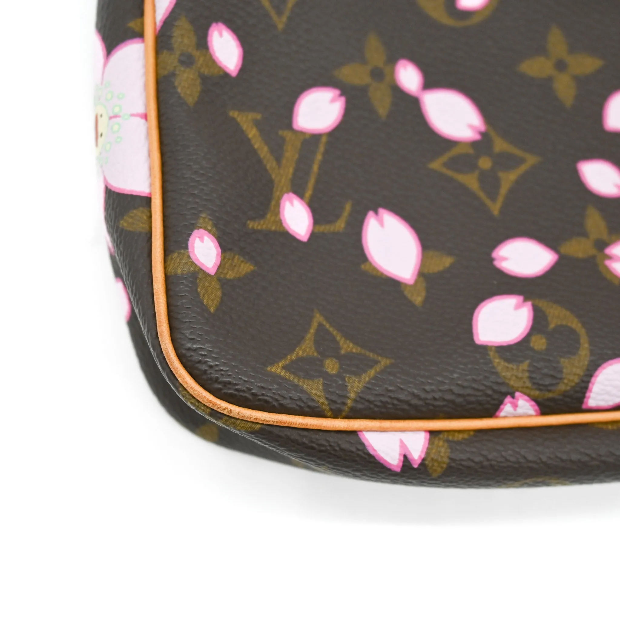 Louis Vuitton Takashi Murakami Cherry Blossom Monogram Pochette Accessoires