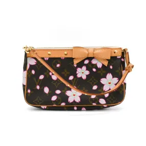 Louis Vuitton Takashi Murakami Cherry Blossom Monogram Pochette Accessoires