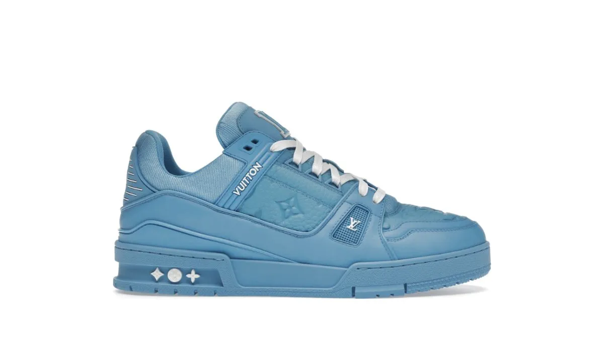 Louis Vuitton Trainer Sneaker Blue