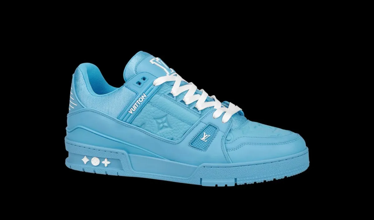 Louis Vuitton Trainer Sneaker Blue