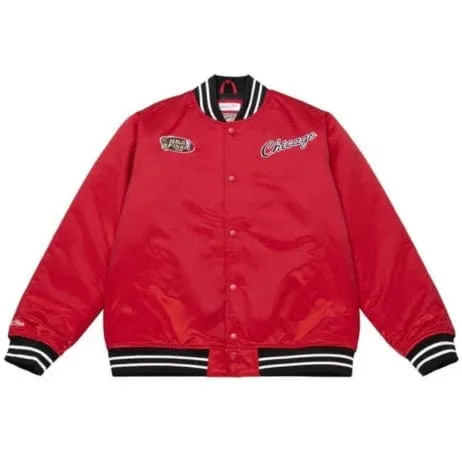 Mitchell & Ness NBA Chicago Bulls Heavyweight Jacket (Scarlet)