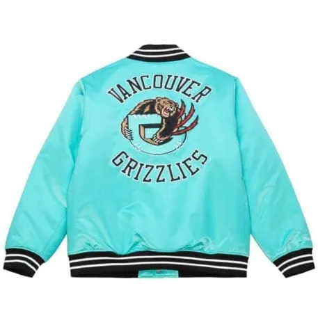 Mitchell & Ness NBA Vancouver Grizzlies Heavyweight Jacket (Green Teal)