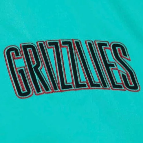 Mitchell & Ness NBA Vancouver Grizzlies Heavyweight Jacket (Green Teal)