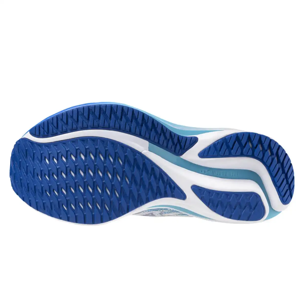 Mizuno Wave Rider 28 Womens | White/mugen Blue/river Blue