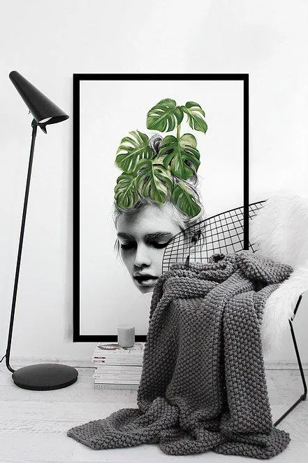 Monstera Print