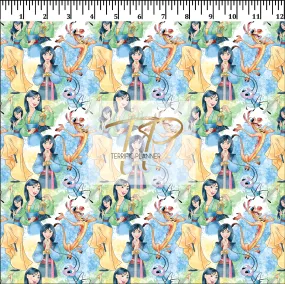 Mulan Fabric - READY TO SHIP