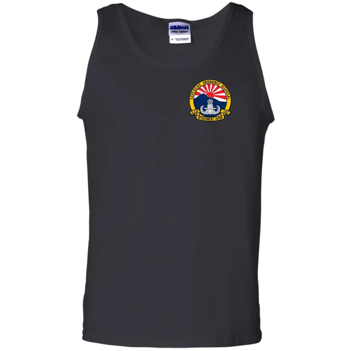 Navy EOD Mobile Unit Japan 100% Cotton Tank Top