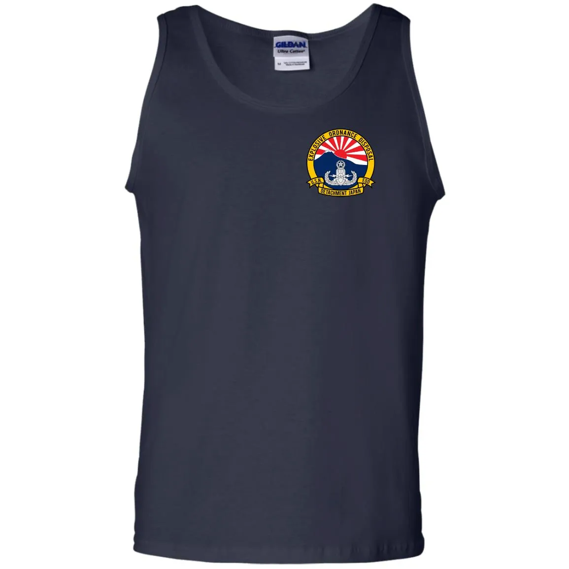 Navy EOD Mobile Unit Japan 100% Cotton Tank Top