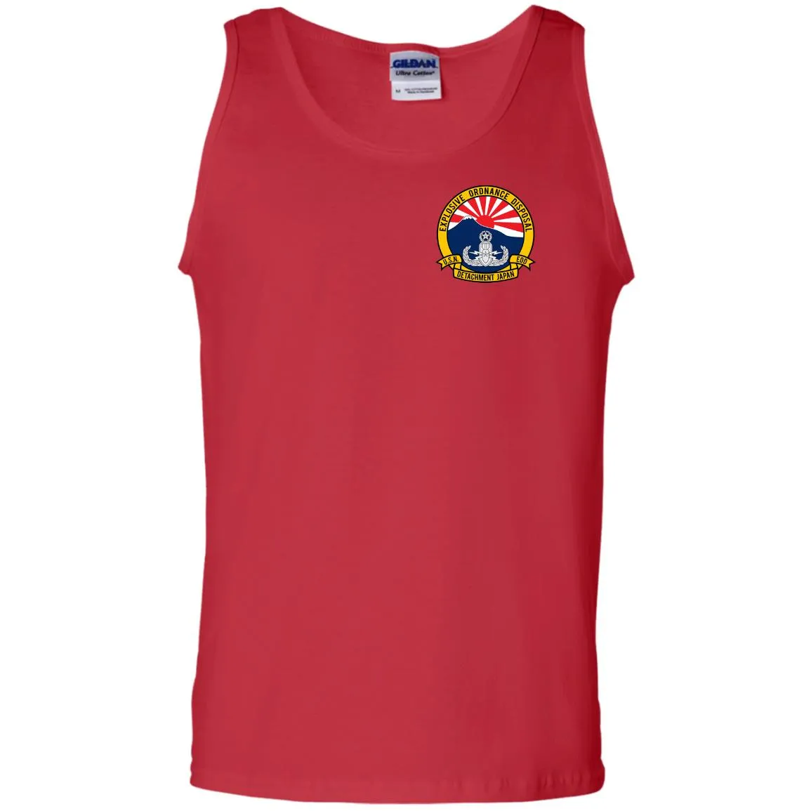 Navy EOD Mobile Unit Japan 100% Cotton Tank Top