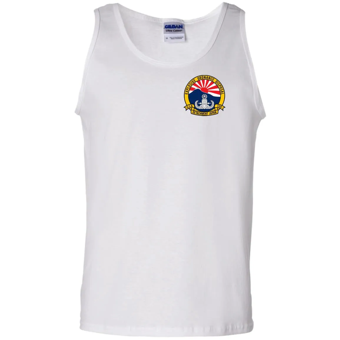 Navy EOD Mobile Unit Japan 100% Cotton Tank Top