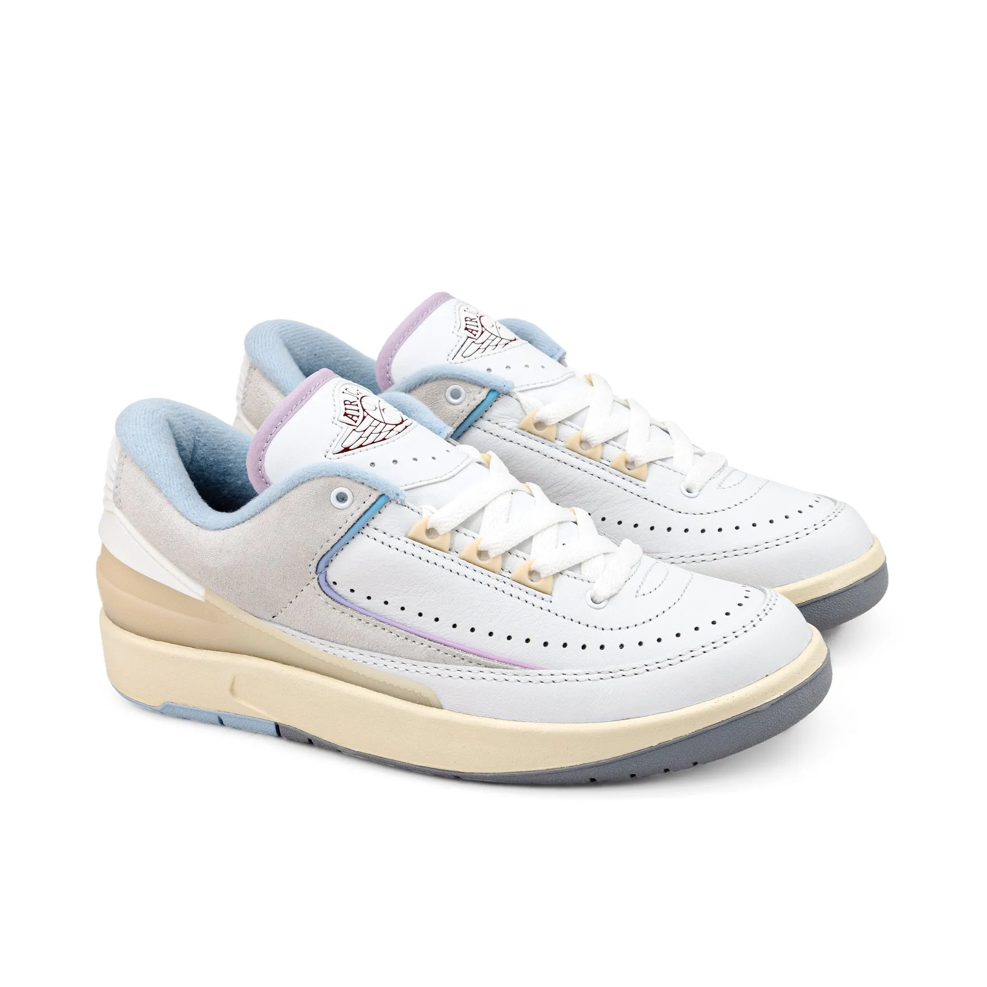 Nike Woman's Air Jordan Retro 2 Low "Summit White & Ice Blue" DX4401-146