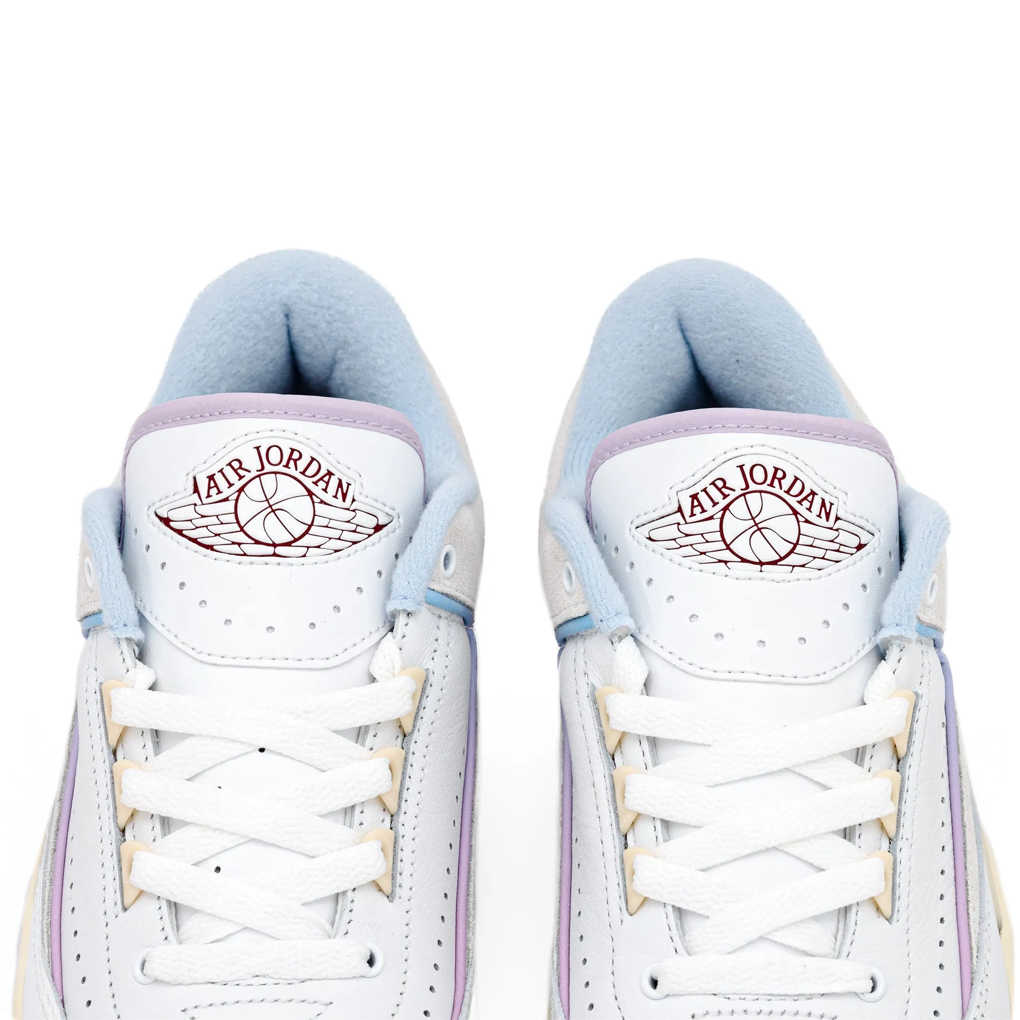 Nike Woman's Air Jordan Retro 2 Low "Summit White & Ice Blue" DX4401-146