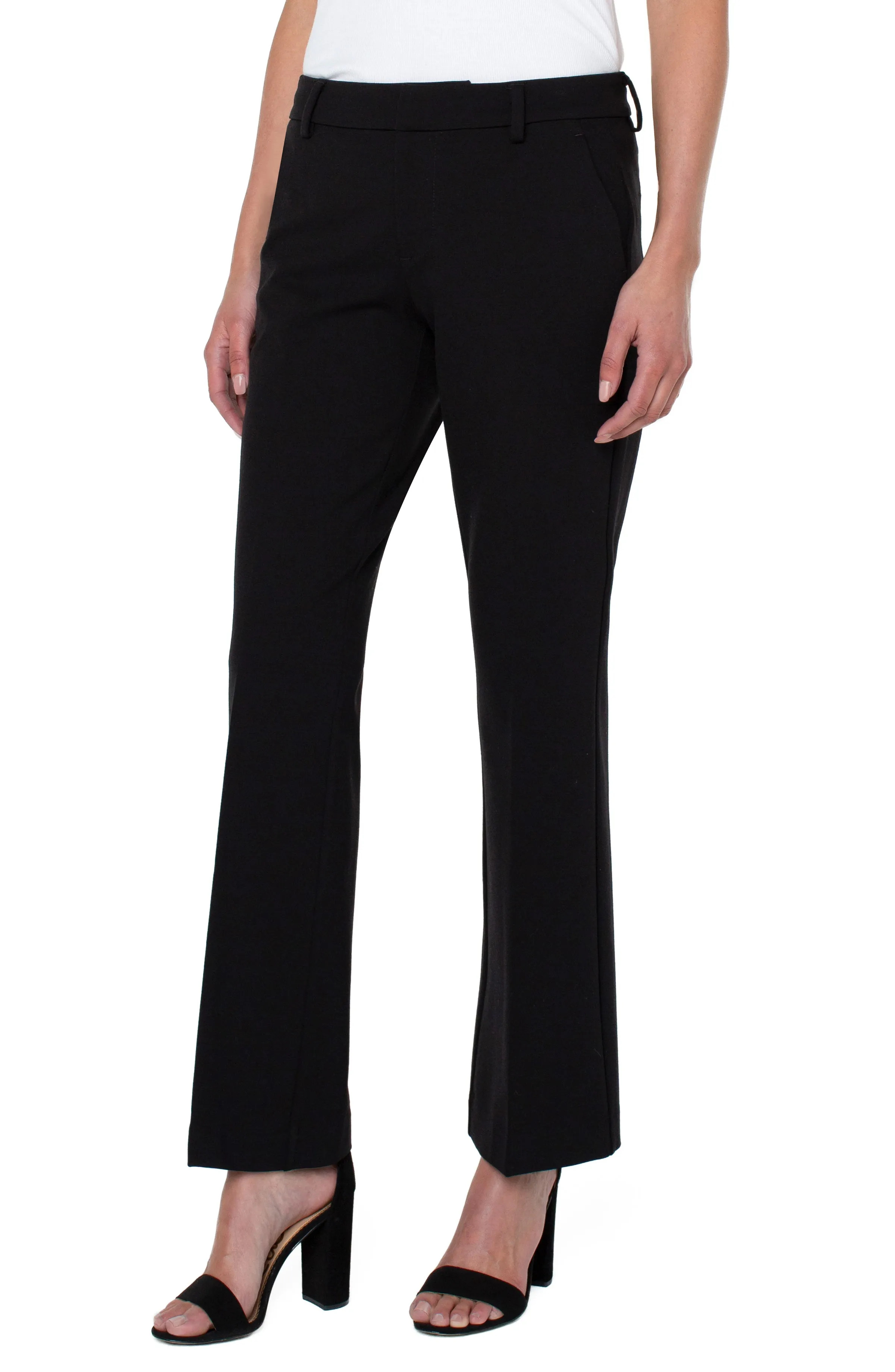 PETITE KELSEY FLARE TROUSER SUPER STRETCH