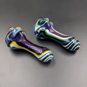 Pulsar Outer Space Dichro Swirl Hand Pipe - 4