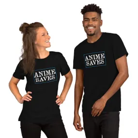 "Anime Saves" Short-Sleeve Unisex T-Shirt