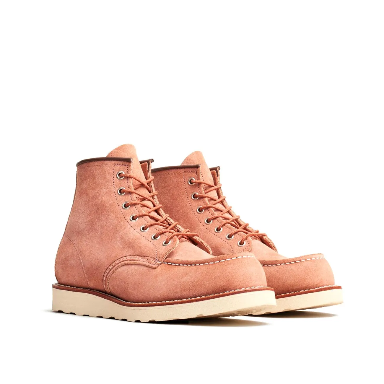 Red Wing Heritage 8208 6-Inch Classic Moc Dusty Rose Abilene