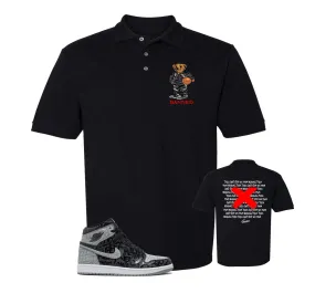 Retro 1 Rebellionaire Banned Polo Shirt