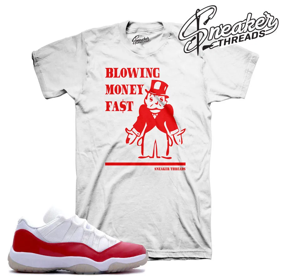 Retro 11 Varsity Red BMF Shirt