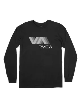 RVCA Men's VA RVCA Blur T-Shirt Black