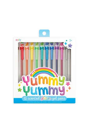 Scented Colored Glitter Markers