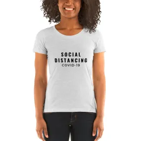 Social Distancing Light Ladies' short sleeve t-shirt