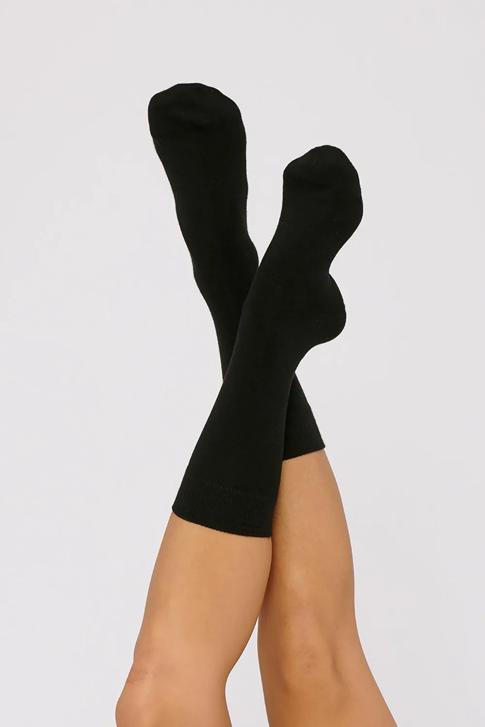 socks 2-pack black