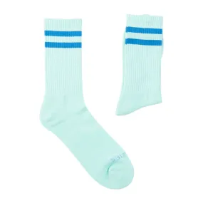 Socks | Mint & Royal Blue