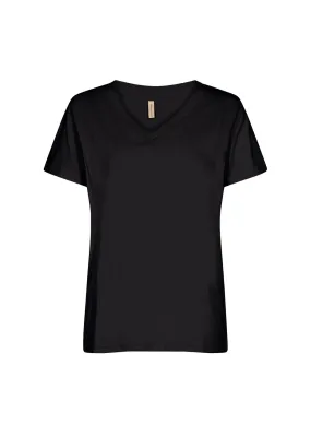 Soya Concept Organic Cotton T Shirt Black