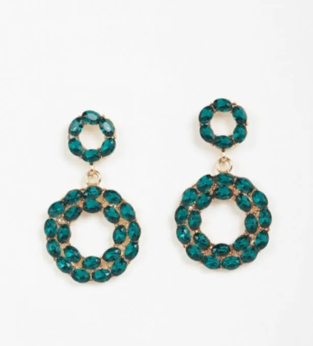 Statement 2 circle Earrings