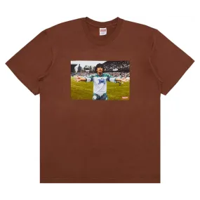 Supreme Maradona Tee Brown