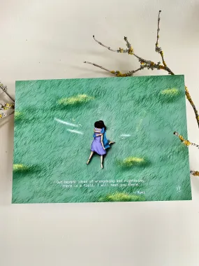 The Field 1: Rumi Greeting Card