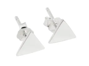 Tiny Triangle Stud Earrings