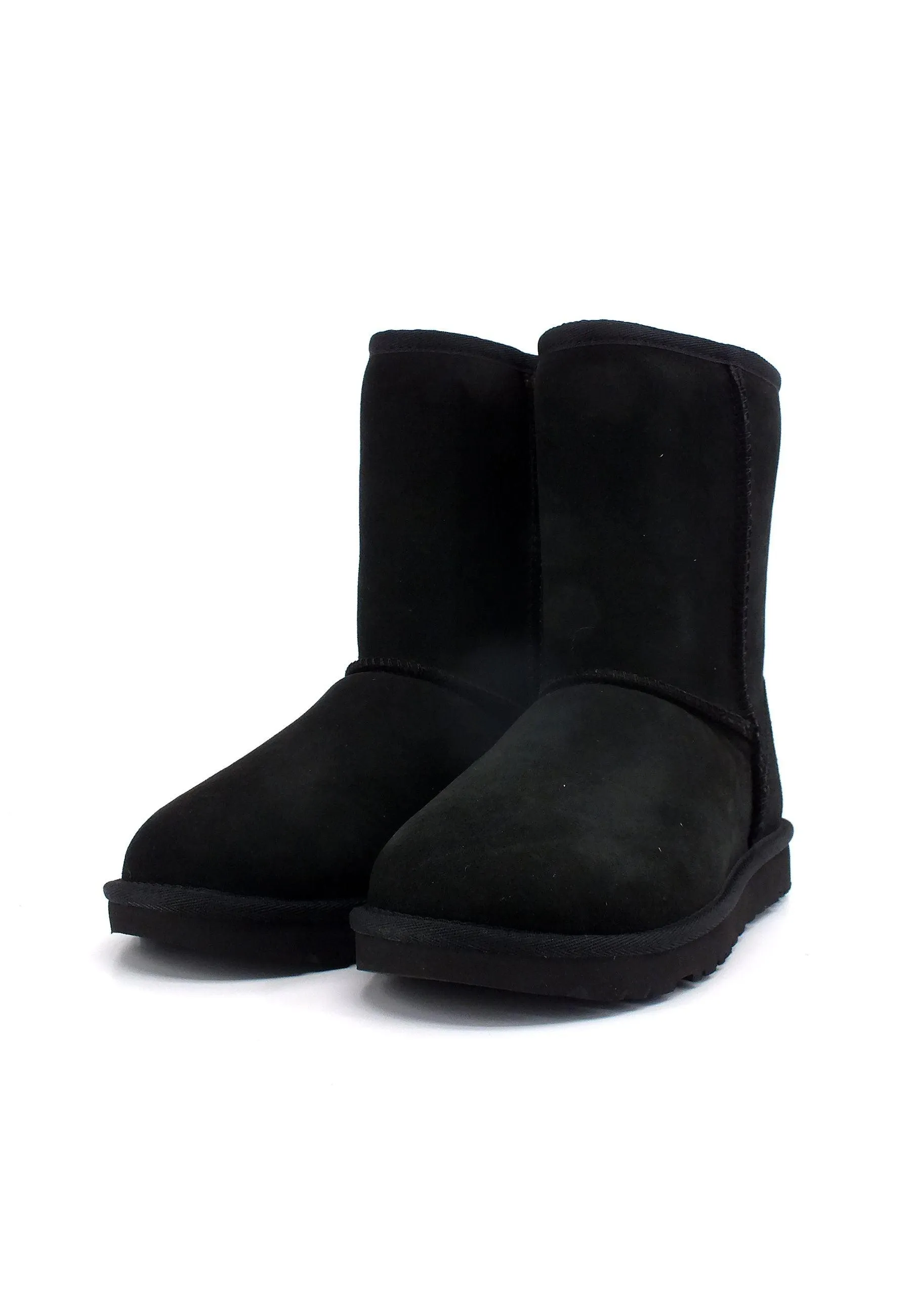 UGG Classic Short Stivaletto Pelo Donna Black W1016223