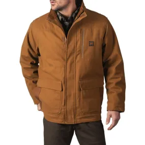 Walls Men's Cypress DWR Duck Insulated Work Coat - Pecan YC869