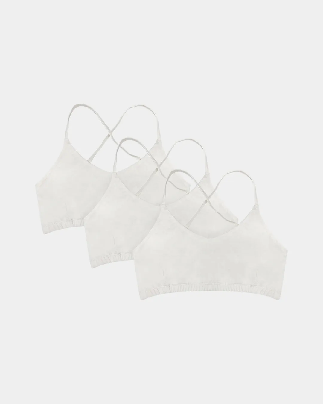 Women's Criss-Cross Bralette - 100% Organic Cotton - PRE-ORDER