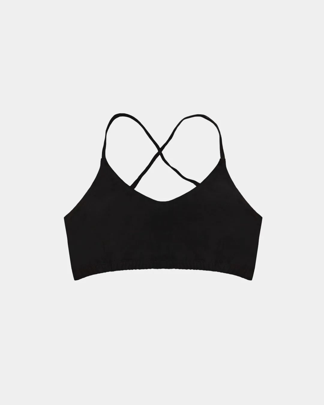 Women's Criss-Cross Bralette - 100% Organic Cotton - PRE-ORDER