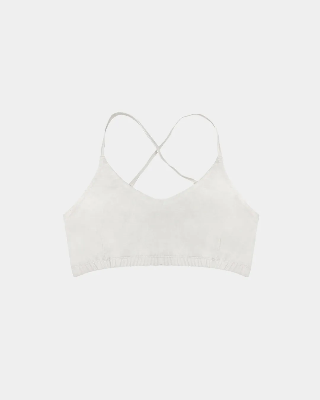 Women's Criss-Cross Bralette - 100% Organic Cotton - PRE-ORDER