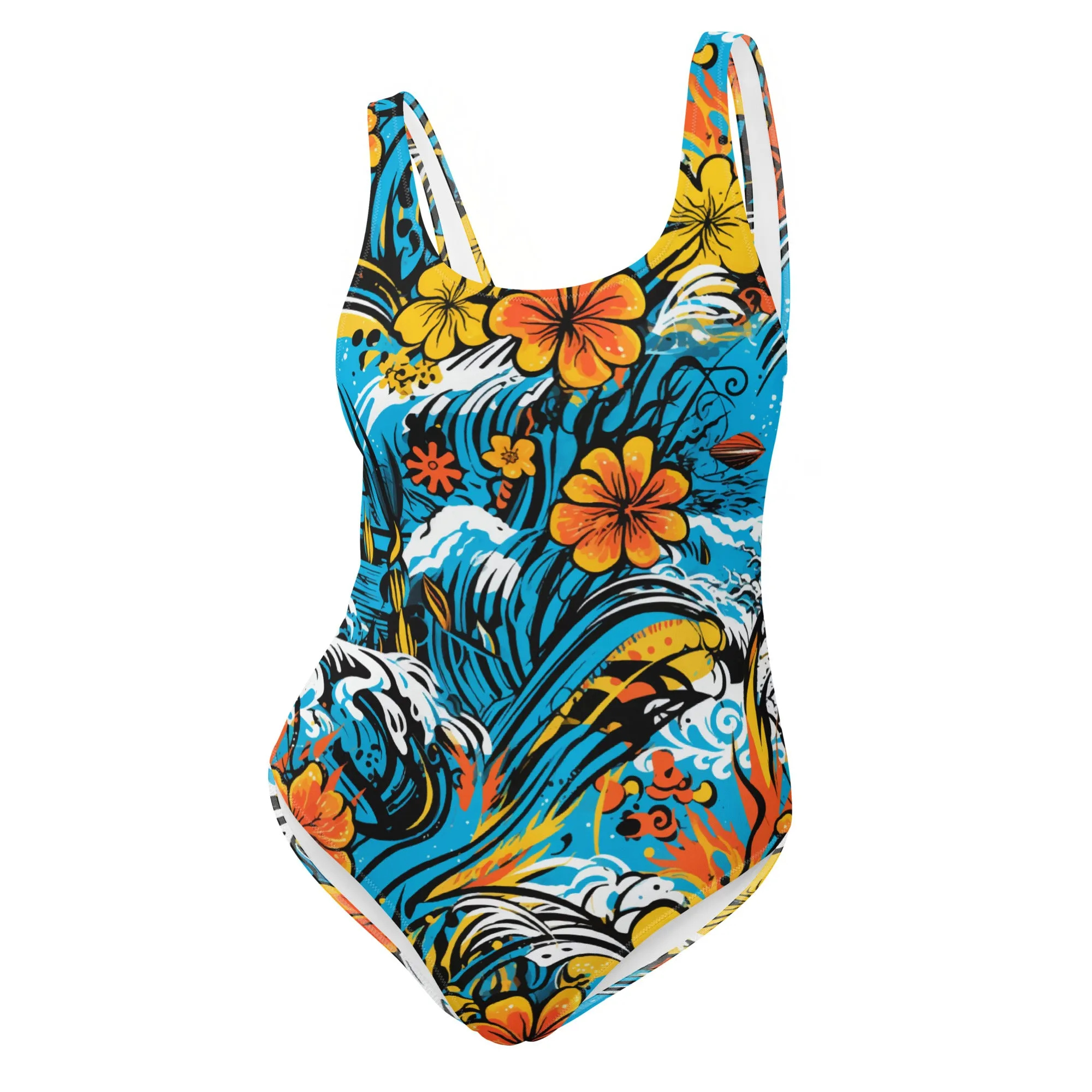 Women's One-Piece Swimsuit - Dangerous Summer 001