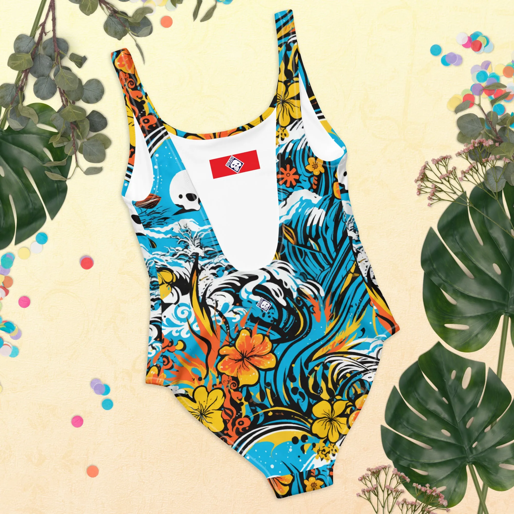 Women's One-Piece Swimsuit - Dangerous Summer 001