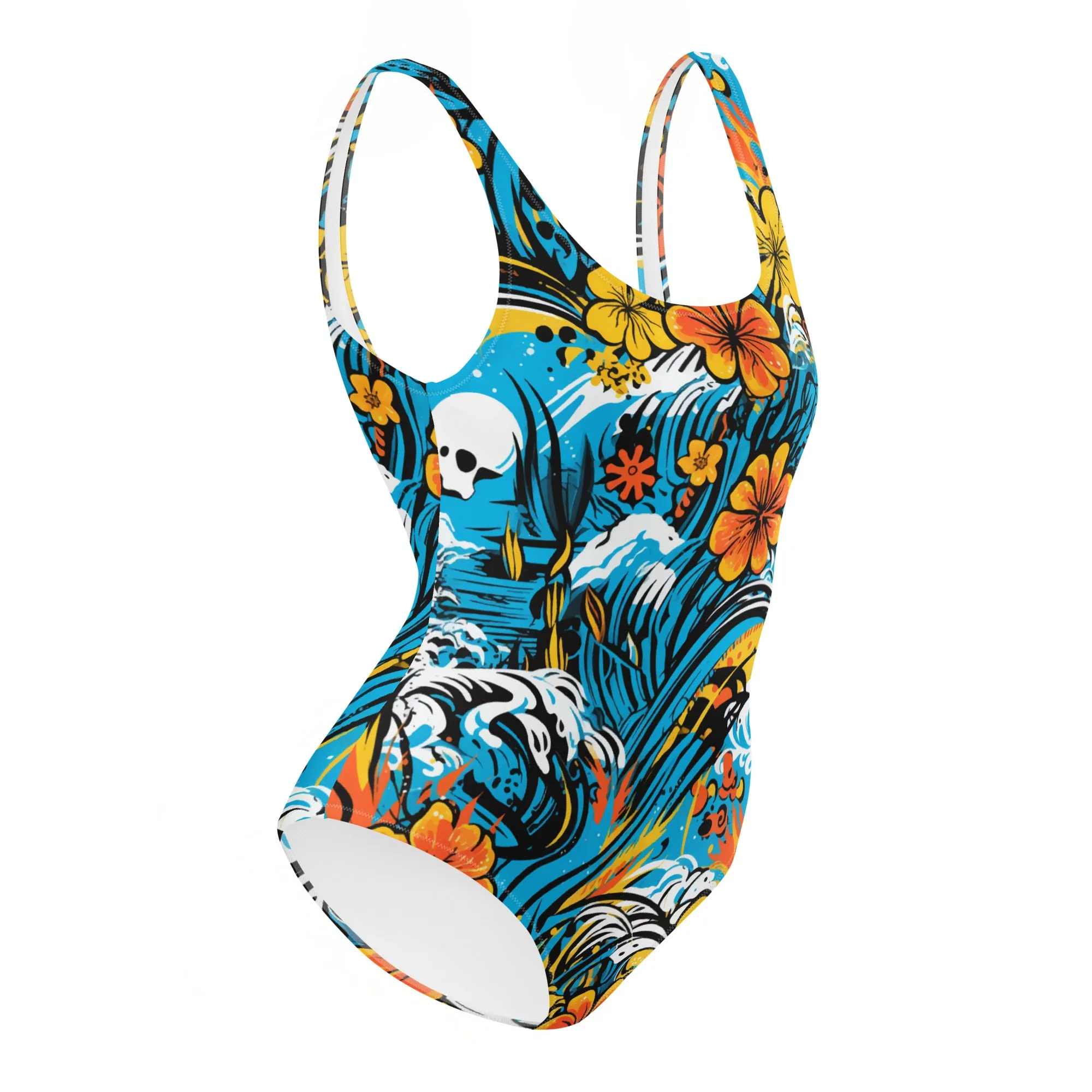 Women's One-Piece Swimsuit - Dangerous Summer 001