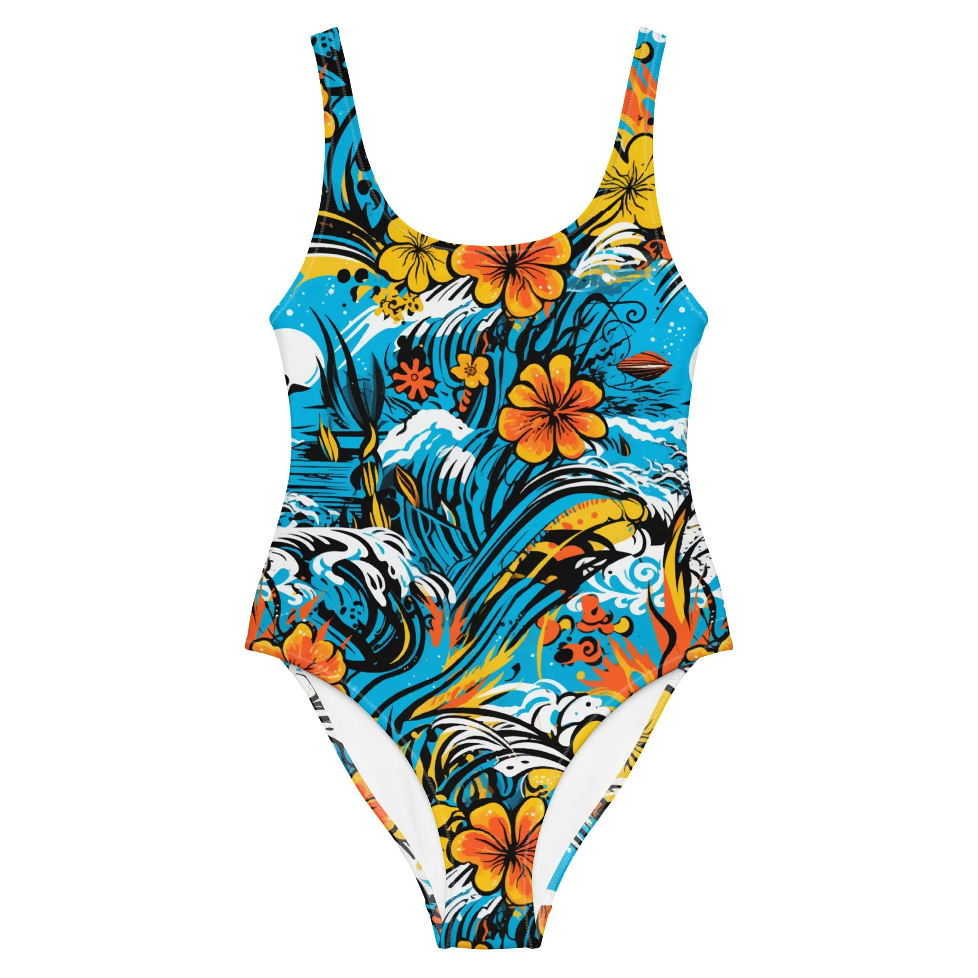 Women's One-Piece Swimsuit - Dangerous Summer 001