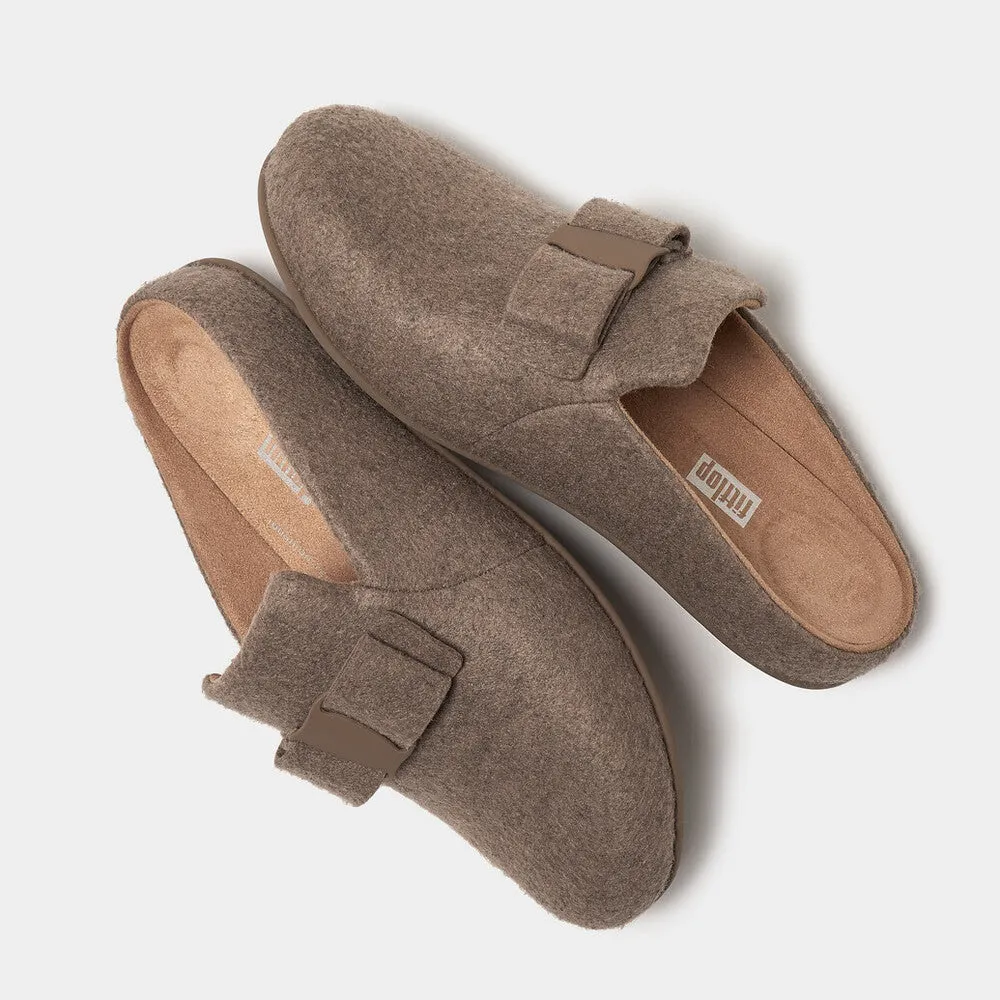 รองเท้าแตะสลิปเปอร์ ผู้หญิง รุ่น CHRISSIE II HAUS e01 BOW FELT SLIPPERS